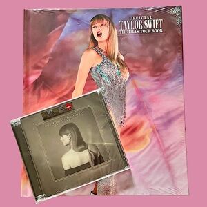 NWT Taylor Swift Target Exclusive The Eras Tour Book & The Anthology CD